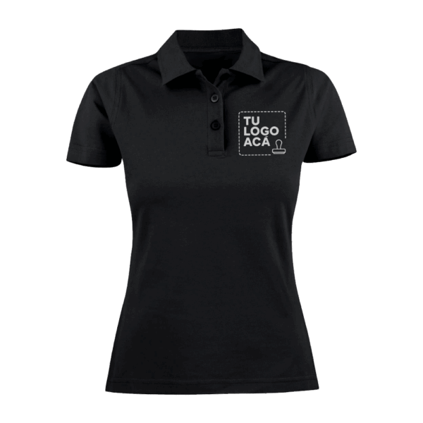 Polera Pique Manga Corta Mujer - Imagen 2