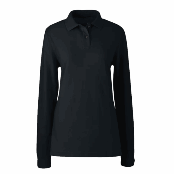 Polera Pique Manga Larga Mujer